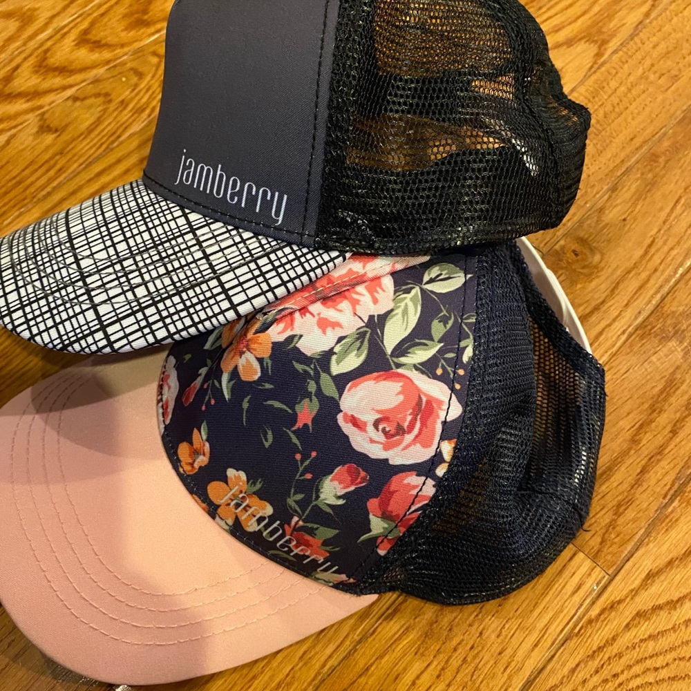 2 Jamberry limited edition Trucker hats. 1 mens and 1 woman’s. - Picture 5 of 8
